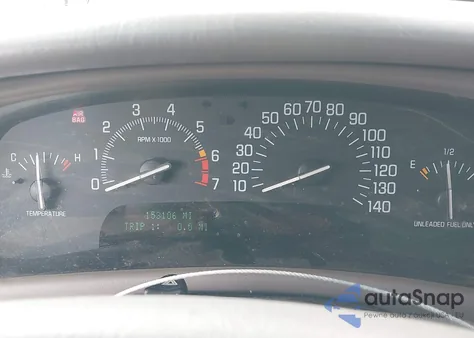 1999 Buick Park Avenue from USA, damaged, VIN 1G4CW52KXX4609280